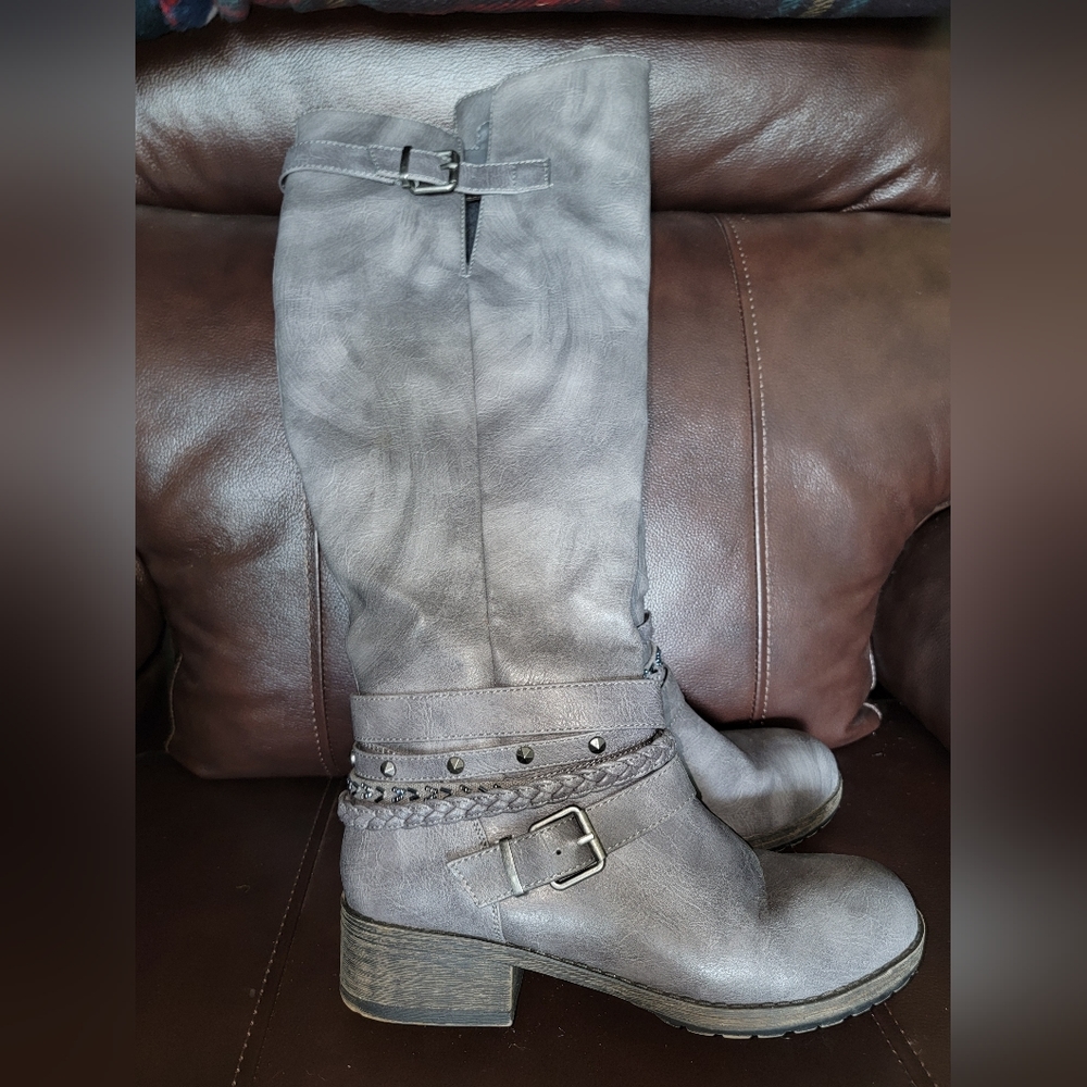 Knee high boots